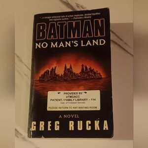 Vintage Batman No Man's Land Novel by Greg Rucka
